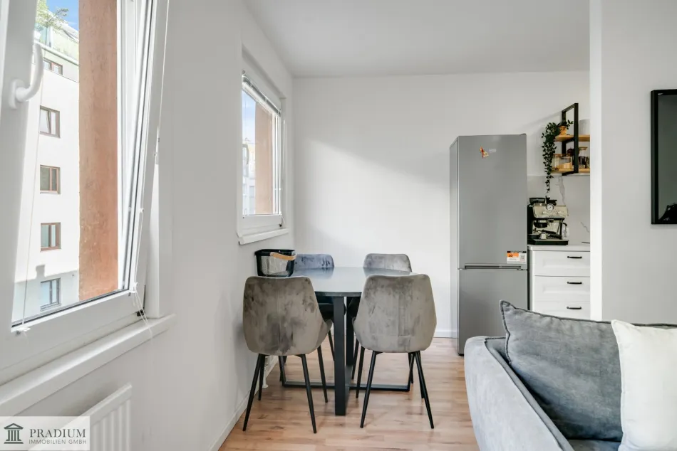 Perfekt für Singles & Paare: bezugsfertige City-Wohnung nahe der Mariahilfer Straße - Bild