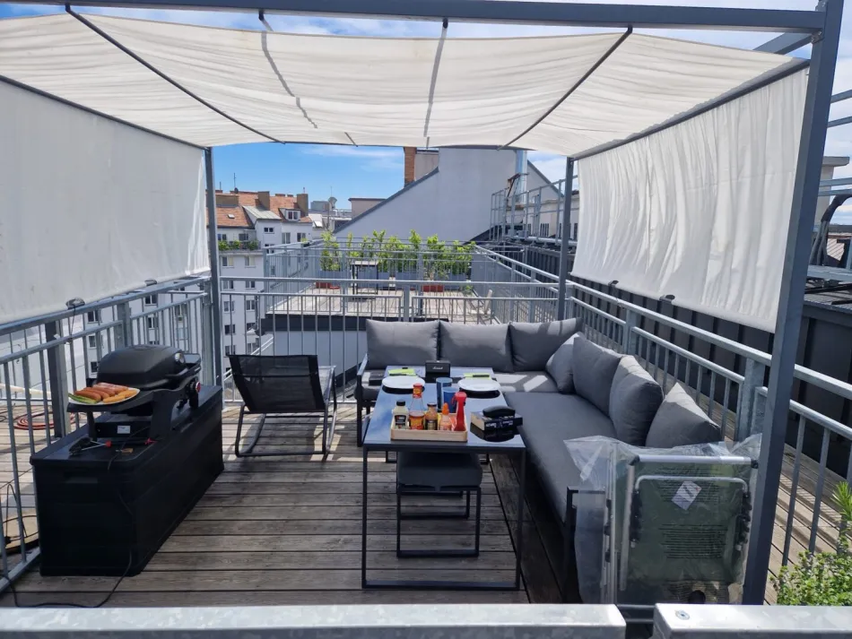 NEU! ++ STYLISCHE NEUBAU-DACHGESCHOSSWOHNUNG MIT DACHTERRASSE – Miete in 1200 Wien++ - Bild
