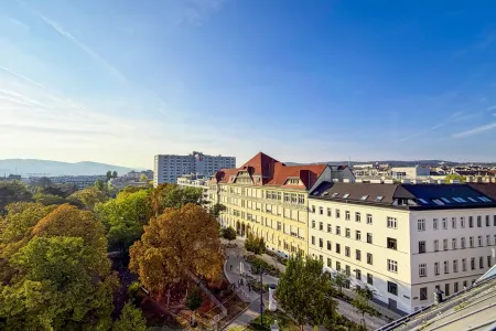 Ausblick von der Terrasse, Matzner Park