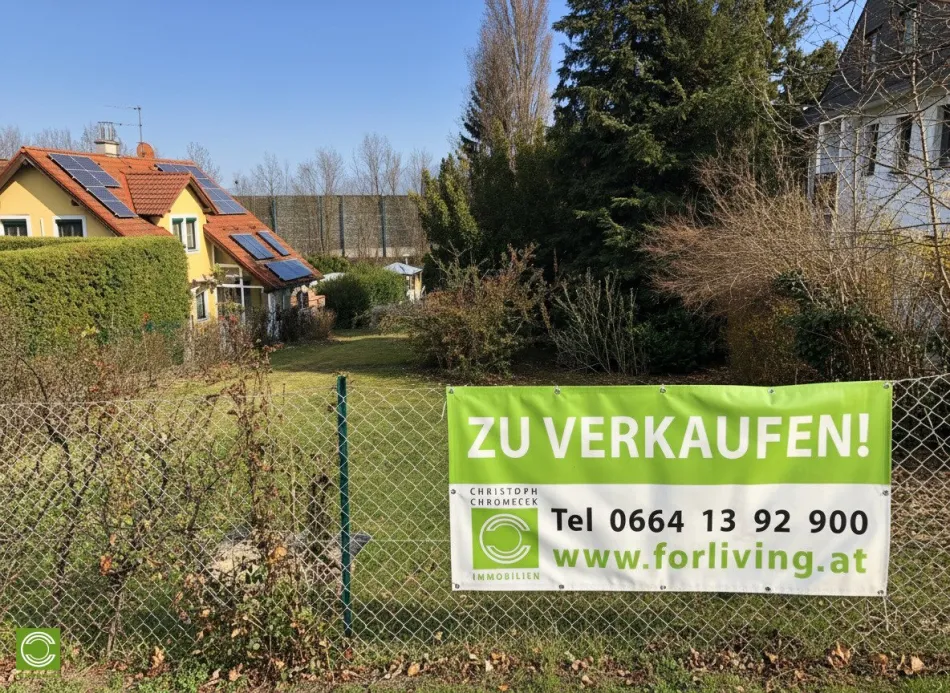 CHRISTOPH CHROMECEK IMMOBILIEN - GIESSHÜBL - Zentral gelegenes Baugrundstück! - Titelbild