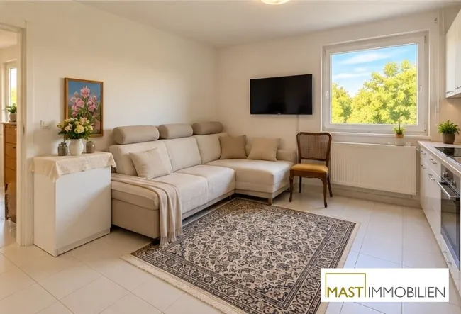 Moderne 2 Zimmer-Wohnung mit traumhaften Grünblick auf den Währinger-Park - Titelbild