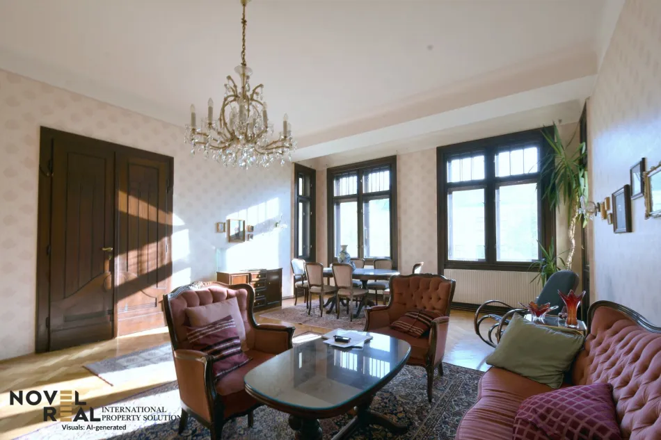 JUGENDSTIL-ALTBAUWOHNUNG MIT BALKON - IN ABSOLUTER TOPLAGE - Bild