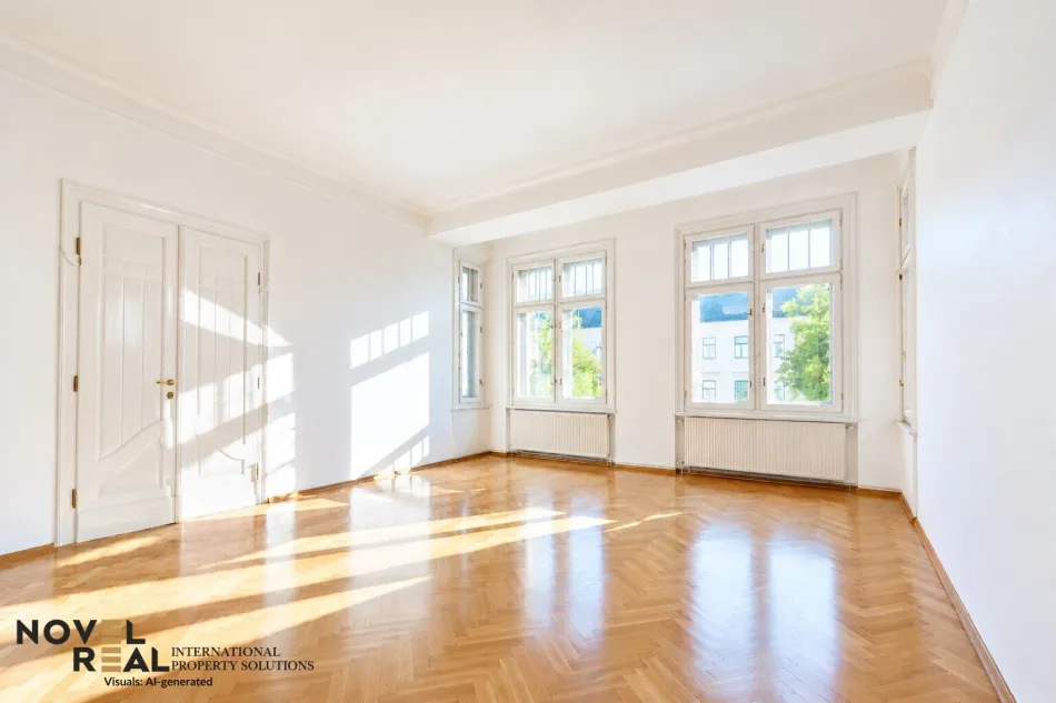 JUGENDSTIL-ALTBAUWOHNUNG MIT BALKON - IN ABSOLUTER TOPLAGE - Bild