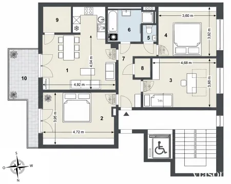 Grundriss 2D