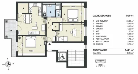 Grundriss 2D