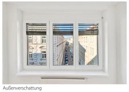Außenliegender Sonnenschutz