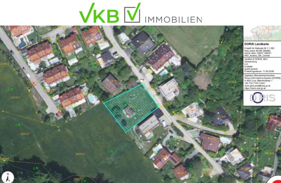 Neubauprojekt: Moderne Ziegelmassiv-Doppelhaushälfte in Ruhelage am Pöstlingberg! - Bild