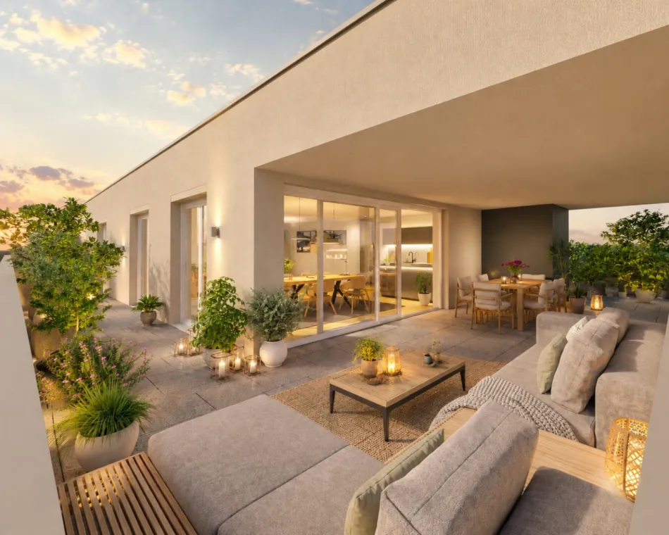 1A-Lage von Lustenau - Ruhige und Zentrale Penthousewohnung - Bild