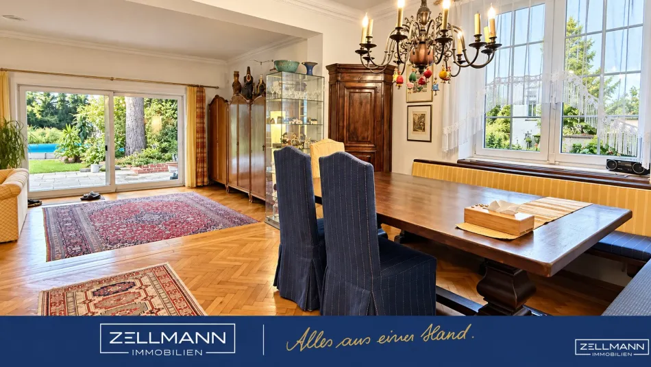 Poolgarten & 701 m² Grund! Familienhaus mit Charakter in Wien-Mauer | ZELLMANN IMMOBILIEN - Titelbild