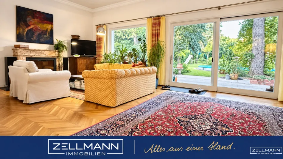 Poolgarten & 701 m² Grund! Familienhaus mit Charakter in Wien-Mauer | ZELLMANN IMMOBILIEN - Bild