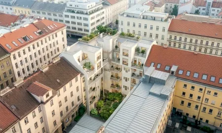 Blick auf den Innenhof – Projektvisualisierung