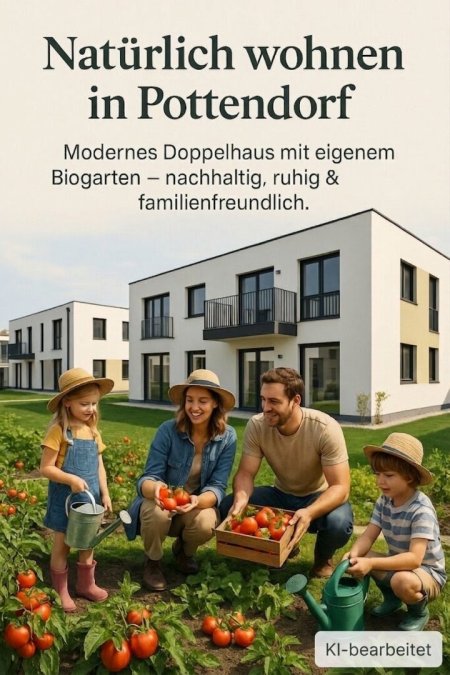 VIDEO! Deine Chance! Doppelhaushälfte ca. 25 Minuten von Wien - jetzt besichtigen