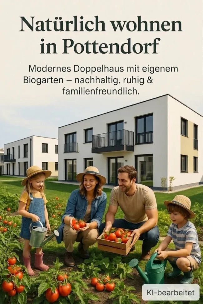 VIDEO! Deine Chance! Doppelhaushälfte ca. 25 Minuten von Wien - jetzt besichtigen - Titelbild