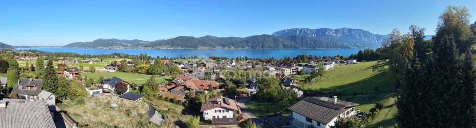 Traumgrundstück in Nußdorf am Attersee – Wohnen mit einzigartigem See- und Gebirgspanorama - Titelbild