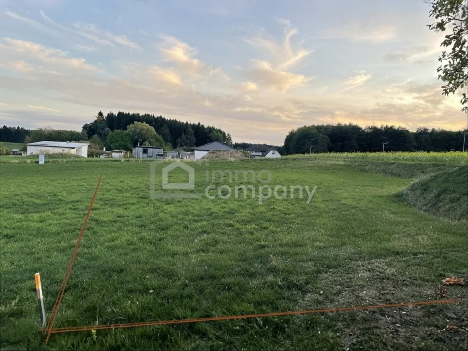 Wohnen im Grünen: 789 m² Baugrund in Pallweis - nur 33 €/m²! - Titelbild