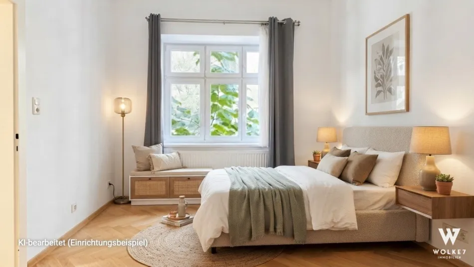 2-Zimmer-Altbauwohnung im Servitenviertel | Nähe Donaukanal - Bild