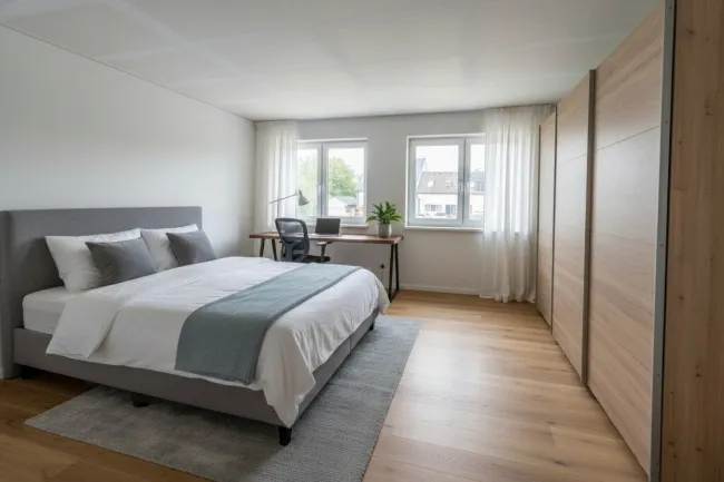 Schlafzimmer; KI generiert!