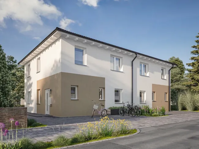 Neuer Preis !! Moderne Doppelhaushälfte in Lustenau, 5 Zimmer, Garten, Stellplätze, Erstbezug! - Haus B - Bild