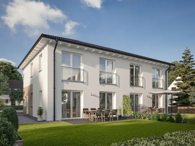 Neuer Preis !! Moderne Doppelhaushälfte in Lustenau, 5 Zimmer, Garten, Stellplätze, Erstbezug! - Haus B - Titelbild