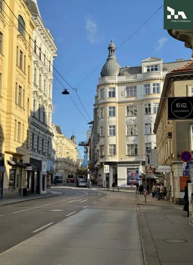 befristet vermietetes Geschäftslokal in Top Lage von Mariahilf mit 3,5% Rendite - Bild