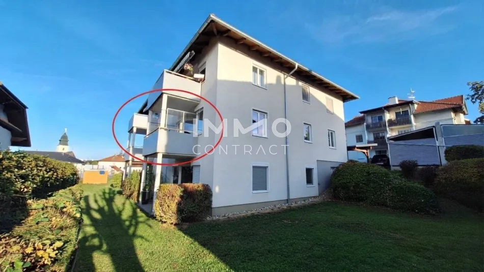 Gepflegte 4-Zi. Wohnung in Weilbach mit Balkon, Loggia & Stellplatz – ideal zum Wohlfühlen! - Titelbild