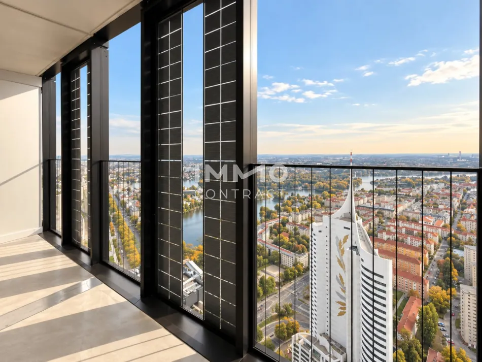 35. Etage inkl. 10qm Loggia - Weitblick: DC2 Tower: SKY RESIDENCES - Bild
