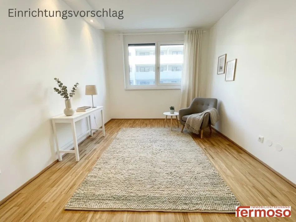 Helle 3-Zimmer-Wohnung mit Balkon, Einbauküche und Fußbodenheizung in 1200 Wien - Bild