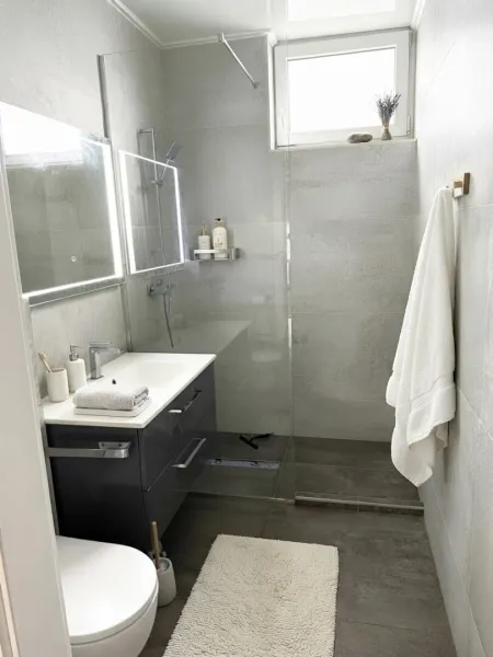 Badezimmer im Erdgeschoß