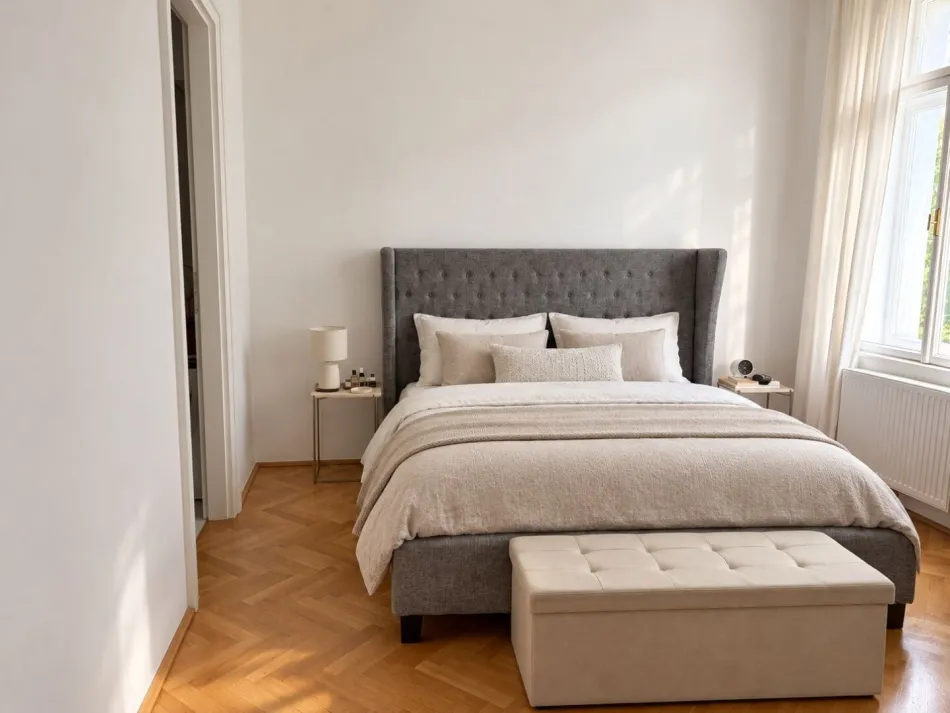 Temporäre Untermiete: möblierte 2-Zimmer Altbauwohnung in zentraler Lage 6 Monate zu mieten - provisionsfrei! - Bild