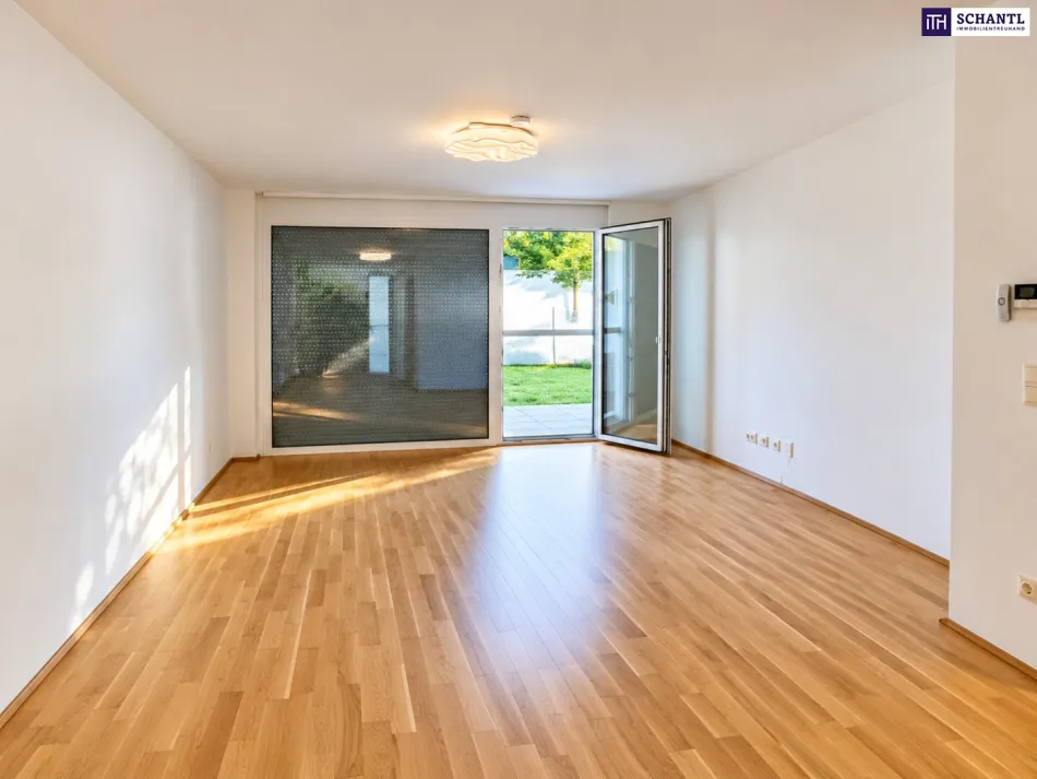 Wohnen mit Wohlfühlfaktor – Traumhafte Gartenwohnung mit Terrasse & Garage - Bild