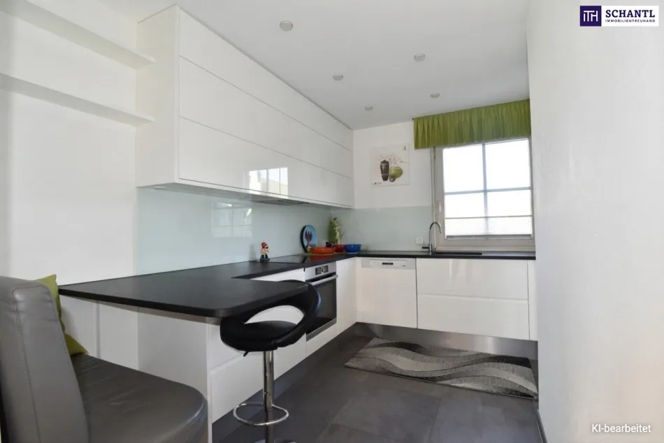 Helle 4-Zimmer-Dachgeschoßwohnung mit zwei Terrassen und Plabutsch-Blick – Graz-Andritz! Inkl. Tiefgaragenplatz - Bild