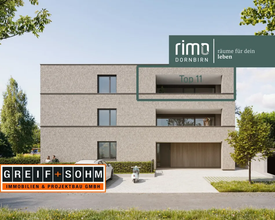 Top 11 | Viel Terrasse für neue Lieblingsmomente mit Blick auf den Gebhardsberg | 3 Zimmer-Dachgeschosswohnung - Titelbild