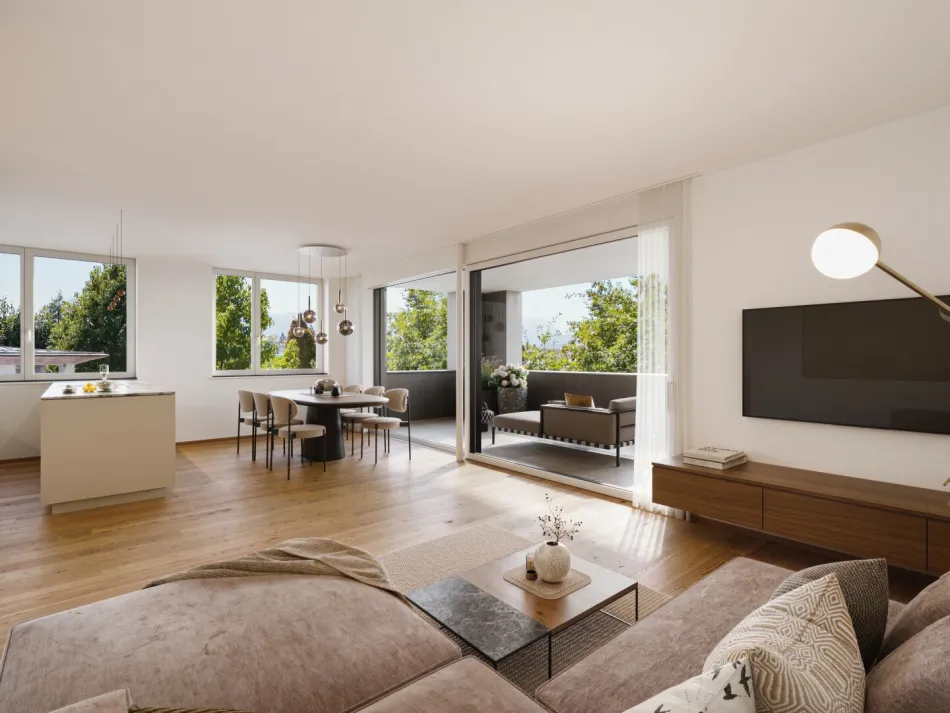 Top 9 | Gemeinsam leben, flexibel wohnen | 4 Zimmer-Dachgeschoss mit Südwestausrichtung - Bild