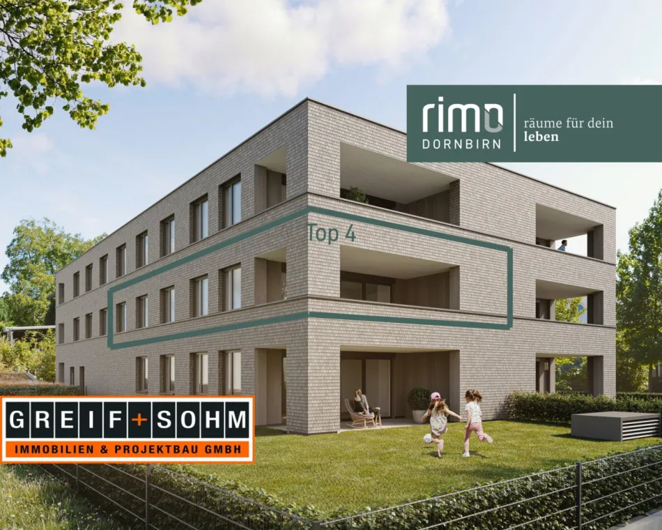 Top 4 | Platz für Familie und Abendsonne | 4 Zimmer-Terrassenwohnung - Titelbild