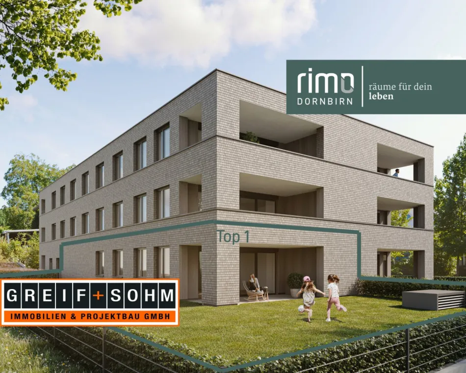 Top 1 | Abendsonne auf der Westterrasse | 3 Zimmer-Gartenwohnung - Titelbild