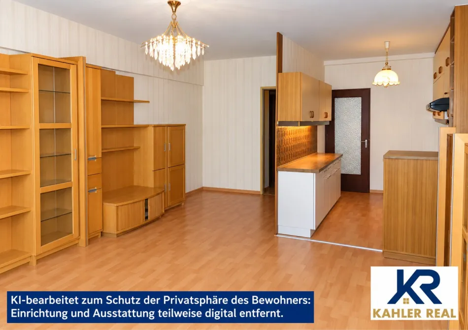 Zwischen Wienerwald und Zentrum – 3-Zimmer-Wohnung mit Loggia inklusive Tiefgaragenplatz - Bild