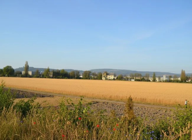 >> MIETHAUS mit 6 ZIMMER, DOPPELGARAGE, KELLER und EIGENGARTEN, am ORTSRAND! - Bild