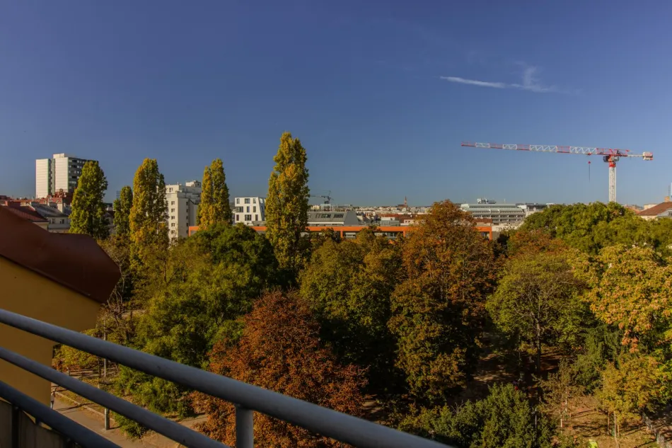 Grünblick und zwei Terrassen | Dachgeschoss bei Meidlinger Markt - Titelbild