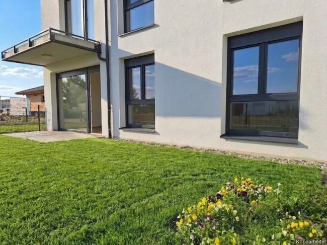 Endlich in den eigenen vier Wänden - Neubau: Ca. 73 m² Wohnung mit ca. 43 m² Eigengarten - Bild