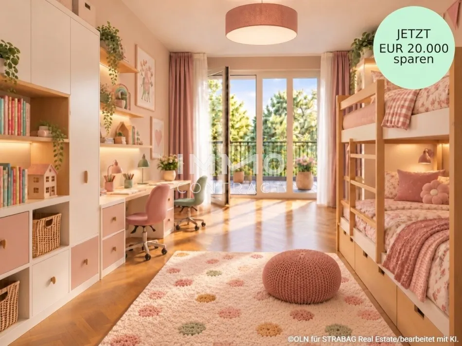 Provisionsfreier Neubau-Erstbezug mit zwei Bädern und westseitigem Balkon - Titelbild