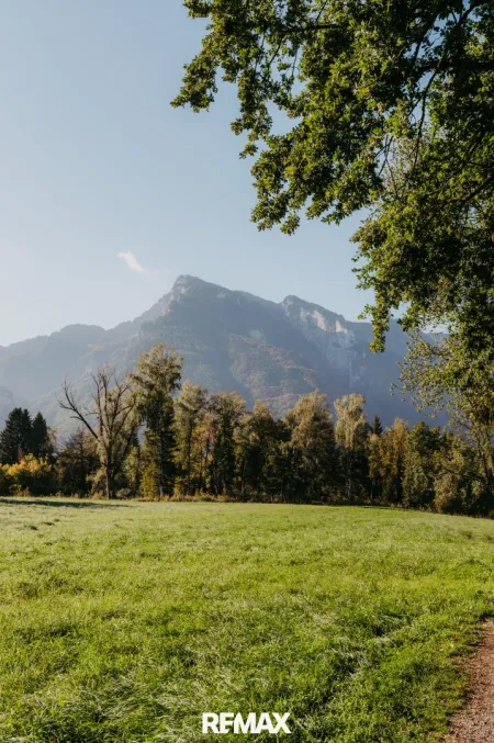Blick auf den Untersberg