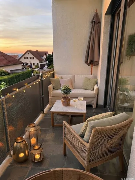 Attraktives Investment - 41 m² Wohnung mit Balkon, Klimaanlage und Blick zum Neusiedler See – Ihr Haupt- od. Zweitwohnsitz zwischen Weingärten, Natur und mediterranem Flair