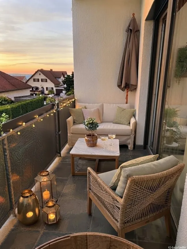 Attraktives Investment - 41 m² Wohnung mit Balkon, Klimaanlage und Blick zum Neusiedler See – Ihr Haupt- od. Zweitwohnsitz zwischen Weingärten, Natur und mediterranem Flair - Bild
