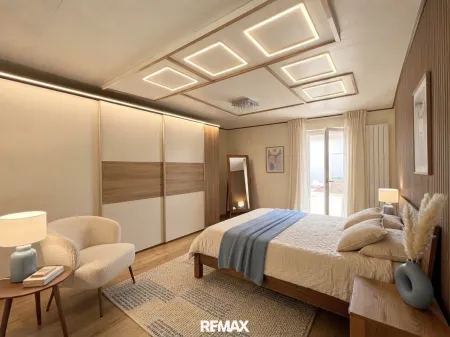 Schlafzimmer, Möblierungsvorschlag KI-begleitet