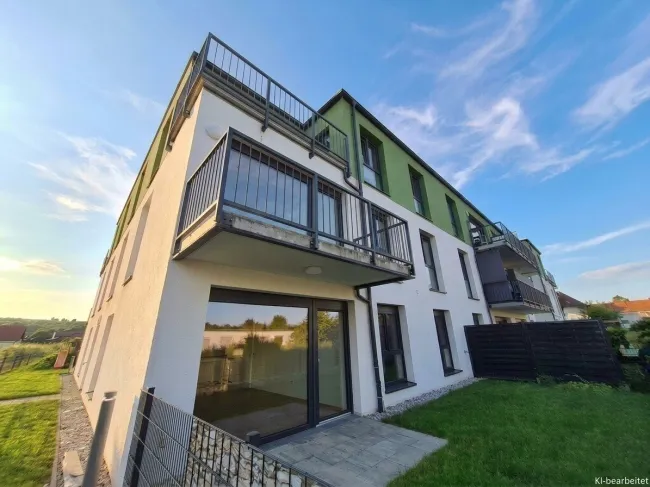 Einziehen und wohlfühlen - Neubau: Ca. 76 m² Wohnung mit ca. 6 m² Balkon - Titelbild