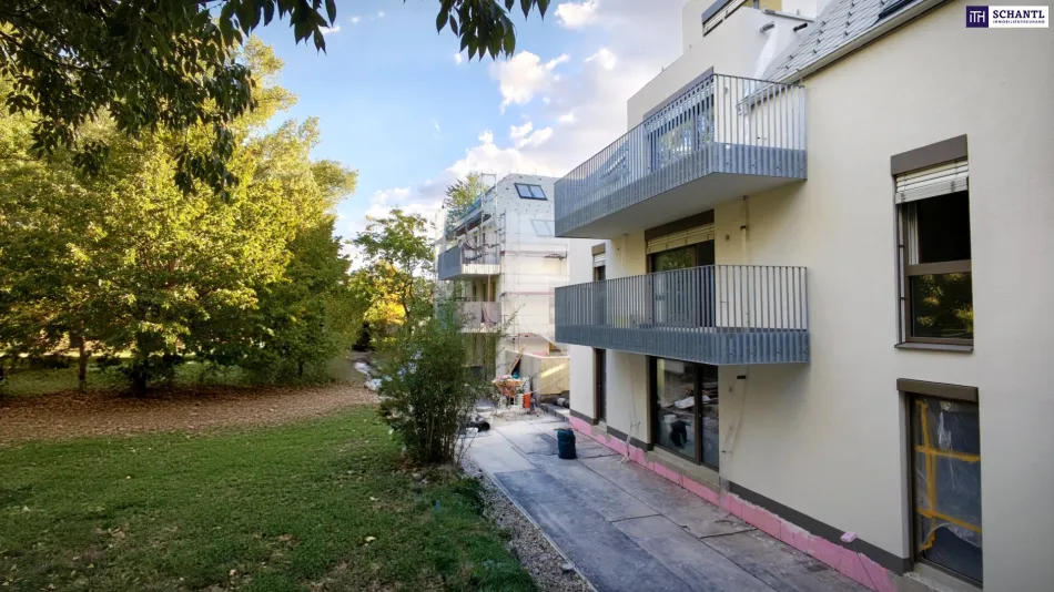 SCHWARZLAKENAU | Direkt am grünen Park | Neubauwohnungen mit Wärmepumpe & PV-Anlage | ÜBERGABE steht kurz bevor! (Marchfeldkanal, Neue Donau) - Bild