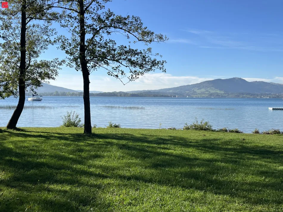 453 m vom Haus zum See