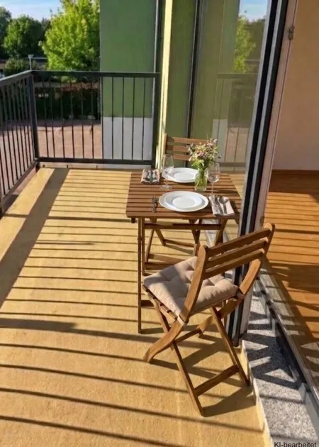 Eigentum statt Miete - Neubau: Ca. 54 m² Wohnung mit Balkon nach Südwesten ausgerichtet