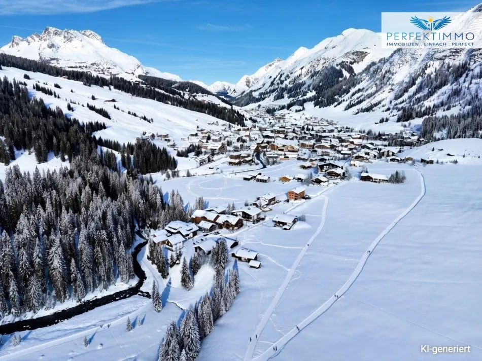 Luxus-Chalet am Arlberg - Ski in & Ski out - Titelbild
