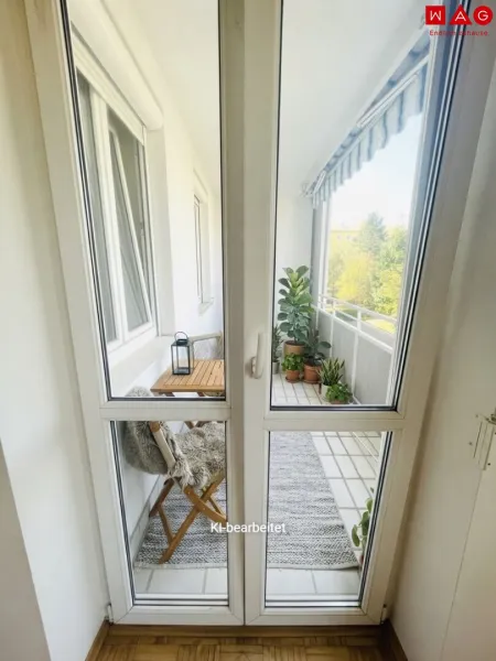 Balkon KI generiert
